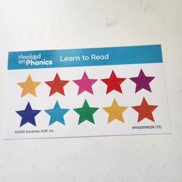 Hooked On Phonics Learn To Read Set w Workbook books & Stickers Steps 11 & 12 - Picture 5 of 8